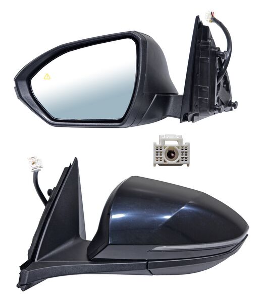 ESPEJO TUCSON 22-23 ELECT P/PINT C/DIRECC C/SENSOR PUNTO CIEGO C/DESEMP 8 PINES IZQ