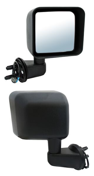 ESPEJO WRANGLER 07-18 ELECT POROSO C/DESEMP 5 PINES DER