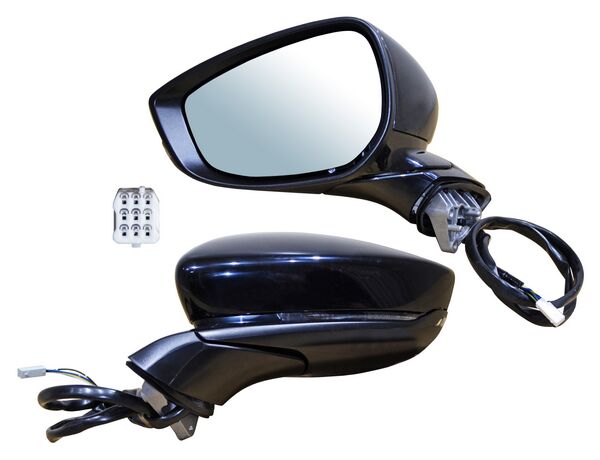 ESPEJO MAZDA 3 19-25 ELECT P/PINTAR C/DIRECC/DESEMP 5 PINES IZQ