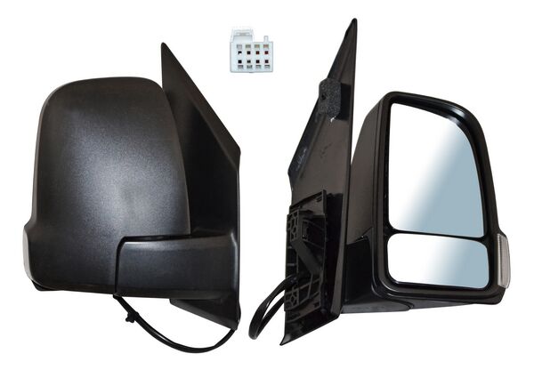 ESPEJO SPRINTER 19-24 MANUAL POROSO C/DIRECC 2 PINES DER