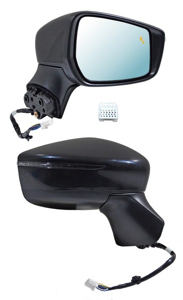 ESPEJO VERSA 20-25 ELECT P/PINT C/DIRECC C/SENSOR PUNTO CIEGO 8 PINES 250919 DER