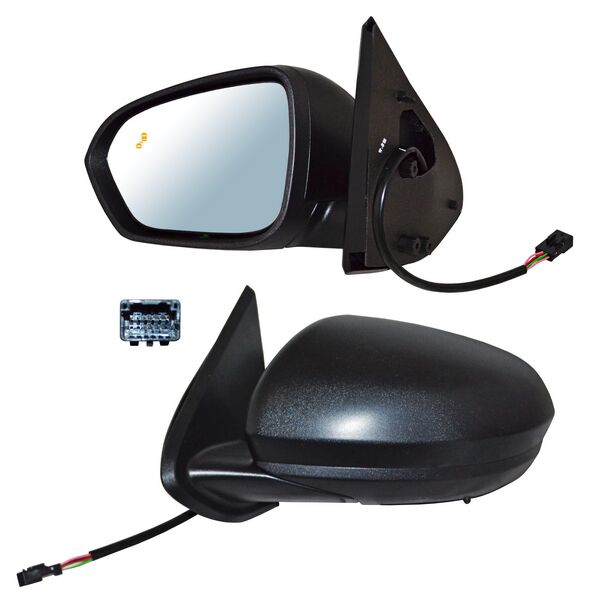 ESPEJO DUSTER 21-25 ELECT POROSO C/DESEMP 9 PINES IZQ