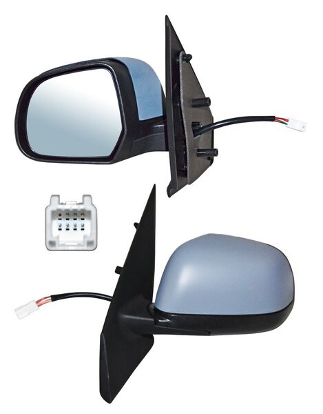 ESPEJO KANGOO 19-24 P/PINT ELECT C/DESEMP 892 5 PINES IZQ