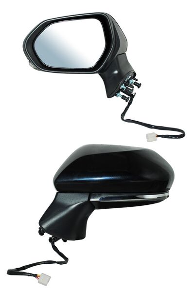 ESPEJO CAMRY 18-24 SE/ LE ELECT P/PINT C/DESEMP C/DIRECC 6 PINES IZQ