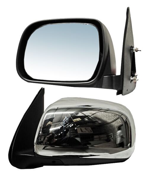 ESPEJO HILUX 05-11 ELECT CROM LISO 3 PINES CCC2 IZQ
