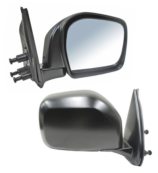 ESPEJO TACOMA 01-04 S/CONT MAN NEGRO DER