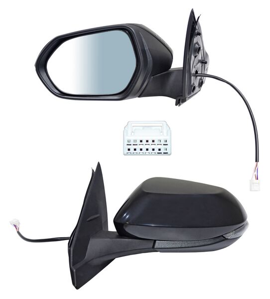 ESPEJO YARIS 4P 23-25 ELECT P/PINT C/DIRECC 5 PINES 250725 IZQ