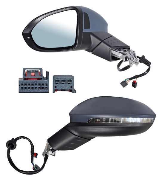 ESPEJO GOLF 19-21 ELECT P/PINT C/LUZ INF C/DESEMP C/MEM AUTOABATIBLE C/DIRECC C/SENS CARRIL 14 PINES IZQ