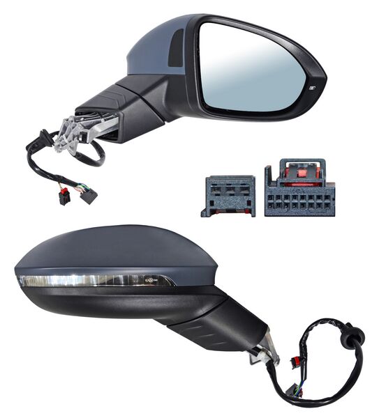 ESPEJO GOLF 19-21 ELECT P/PINT C/LUZ INF C/DESEMP C/MEM AUTOABATIBLE C/DIRECC C/SENS CARRIL 14 PINES DER