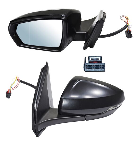 ESPEJO POLO 24-26 ELECT P/PINT C/DIRECC 6 PINES NZL IZQ