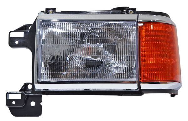 FARO FORD PU 87-91 C/CROMO C/BASE C/CUARTO 678U IZQ 287