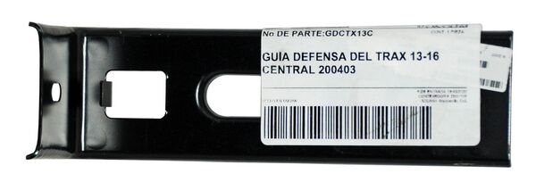 GUIA DEFENSA DEL TRAX 13-16 CENTRAL BBB2
