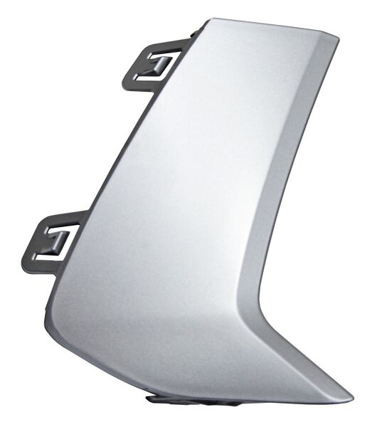 MOLDURA DEFENSA TRAS AUDI A3 22-25 LAT PLATA IZQ