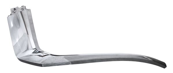 MOLDURA DEFENSA DEL MITSUBISHI PU L200 20-24 SUP CROM IZQ