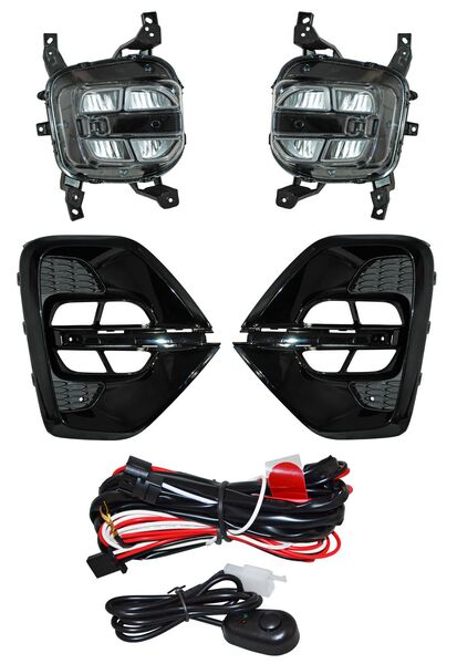 FARO NIEBLA SPORTAGE 19-21 SXL C/PARRILLA S/MOLD LEDS JGO 352