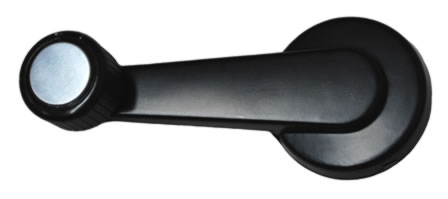 MANIJA ELEV CRISTAL CHEV PU 92-98/ BLAZER/ YUKON 92-94/ ASTRO/ SAFARI 85-05/ S10/ BRAV 83-92 METAL NEGRA ALD225