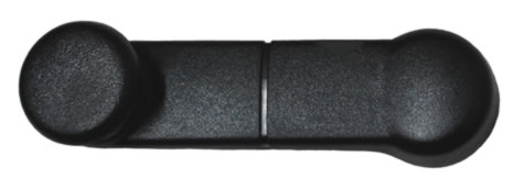 MANIJA ELEV CRISTAL FORD PU 87-14/ VAN 92-07/ TOPAZ 84-95 PLASTICO NEGRA ALD255