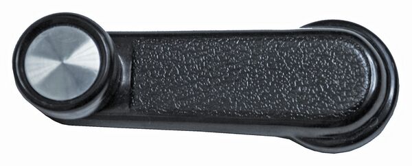 MANIJA ELEV CRISTAL TSURU II 88-91 PLASTICO NEGRO C/CROMO