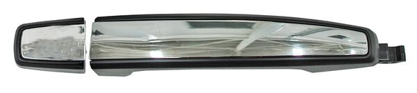 MANIJA EXT AVEO 12-18/ SONIC 12-17/ MALIBU 13-15/ TRAX 13-20/ CRUZE/ CAMARO 10-16/ COLORADO 13-15/ S10 16/ SRX 10-16 NEGRA/ CROMO PLASTICO S/H P/LLAVE DEL DER/ TRAS PLASTICO LH=RH