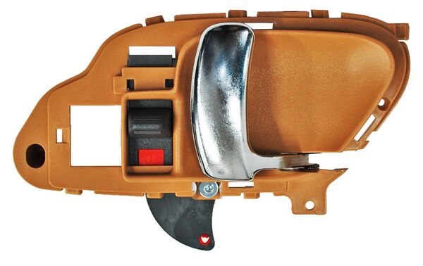 MANIJA INT CHEV PU/ SUB/ BLAZER/ YUKON/ TAHOE/ ESCALADE 95-98 BEIGE/ CROMO PLASTICO DER ccc.21.9