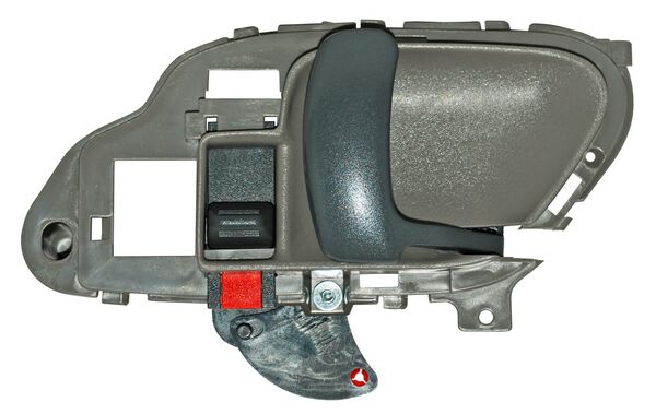 MANIJA INT CHEV PU/ SUB/ BLAZER/ YUKON/ TAHOE/ ESCALADE 95-98/ KODIAK 02-09 GRIS PLASTICO ALD254 DER