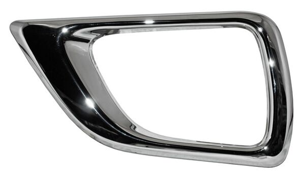 MOLDURA PARRILLA NISSAN NP300/ FRONTIER 16-20 CROMADA P/FARO NIEBLA 472 IZQ