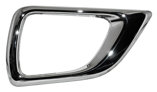 MOLDURA PARRILLA NISSAN NP300/ FRONTIER 16-20 CROMADA P/FARO NIEBLA 472 DER