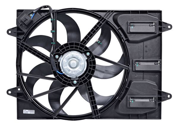 MOTOVENTILADOR GROOVE 22-25 L4 1.5L P/RAD C/RESISTENCIA S/MODULO DE CONTROL 3 PINES NZL 250711