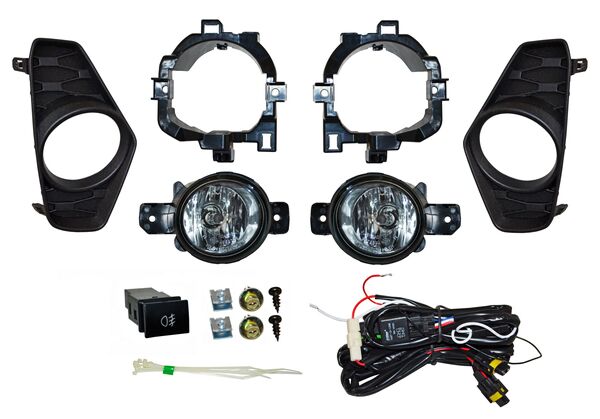 FARO NIEBLA NISSAN PU NP300/ FRONTIER 21-22 REDONDO C/PARRILLA JGO 352