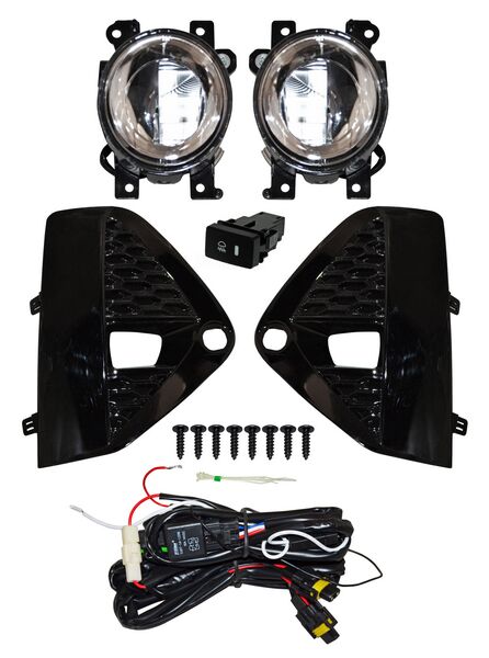 FARO NIEBLA MURANO 20 LEDS C/PARRILLA JGO 352