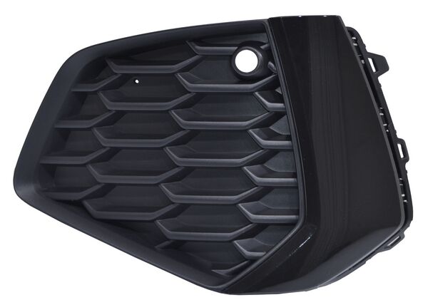 REJILLA AUDI A3 22-24 S-LINE S/FARO NIEBLA C/HOYO P/SENS FILO NEGRO IZQ
