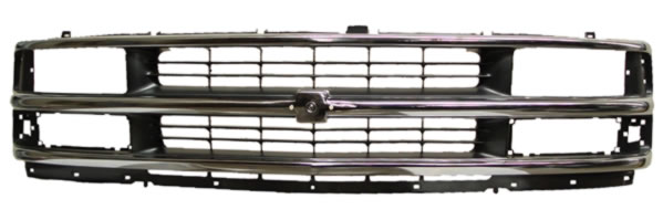 PARRILLA CHEV VAN EXPRESS 96-02 CROMADA BBB2