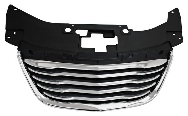 PARRILLA CHRYSLER 200 11-14 NEGRA MATE C/MOLD CROM FILO CROM CCC2