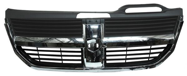 PARRILLA JOURNEY 09-10 NEGRA C/MOLD CROMADA PAT USA CCC