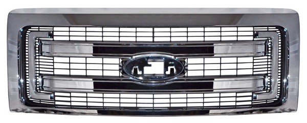 PARRILLA FORD PU 13-14 XLT CROM NEGRA