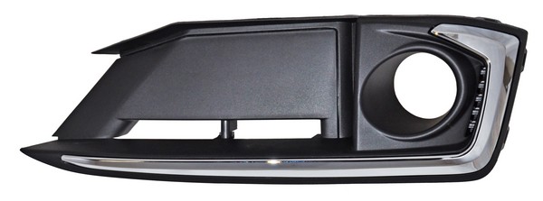 REJILLA CIVIC 19-20 4P P/FARO NIEBLA C/MOLD CROM 352 IZQ