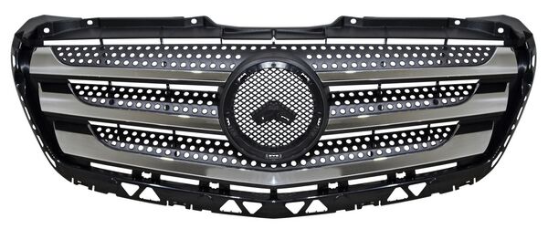 PARRILLA MBENZ SPRINTER 14-18 S/MOLD NEGRA C/FILOS CROM 288 NZL