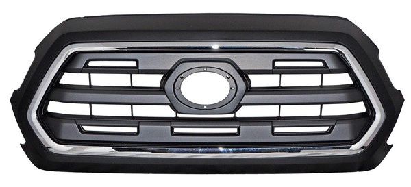 PARRILLA TACOMA 16-19 NEGRA C/MOLD CROM