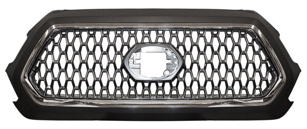 PARRILLA TACOMA 18-19 SPORT NEGRA C/FILO CROM