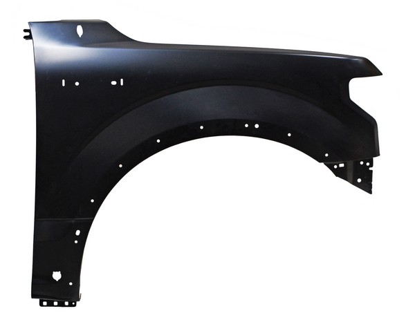 SALPICADERA FORD PU 15-20 C/HOYO P/SENS P/MOLD LAT ALUMINIO DER