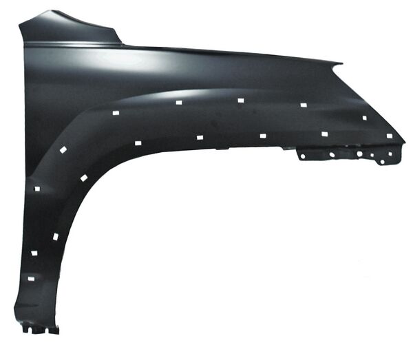 SALPICADERA SPORTAGE 05-10 C/HOYO P/MOLD ***** DER