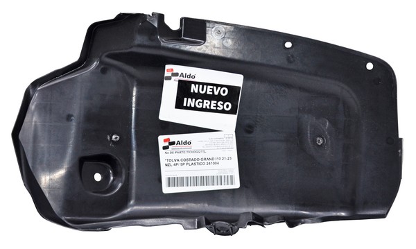 TOLVA COSTADO GRAND I10 21-25 4P/ 5P PLASTICO 288 NZL IZQ