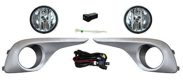 FARO NIEBLA HIGHLANDER 11-13 C/PARRILLA PLATA JGO 352 ***3