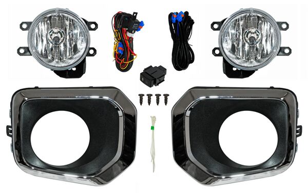 FARO NIEBLA TACOMA 16-23 C/PARRILLA FILO CROMADO JGO 352
