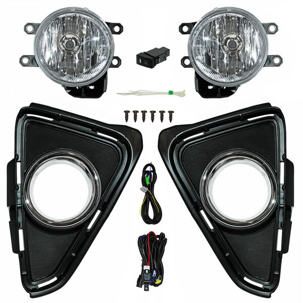 FARO NIEBLA RAV4 16-18 C/PARRILLA FILO CROMADO JGO 352 480.08