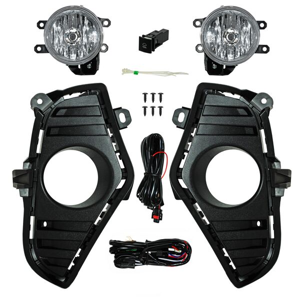 FARO NIEBLA RAV4 19-23 LE/XLE C/PARRILLA JGO 352