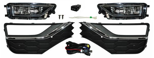 FARO NIEBLA AMAROK 18-23 C/PARRILLA C/CROM JGO 352